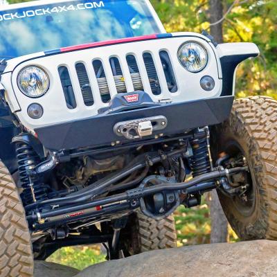 Currectlync Wrangler JK High Steer Kit For Ram Assist. Incl. Knuckles Drag Link Tie Rod Jeep JL/JT Trac Bar Trac Bar Reloc/Ram Mount Tie Rod Clamp RockJock 4x4