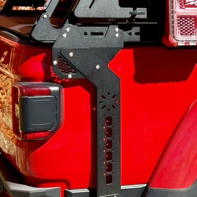 2020-2023 Jeep Gladiator Overland Rack Rear Quarter Side Rails Rock Slide Engineering