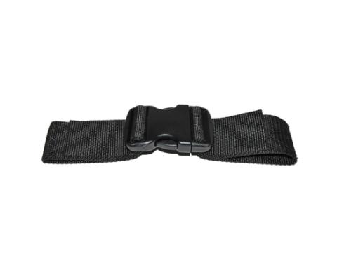 1 Inch Sternum Strap for Harnesses Black PRP Seats
