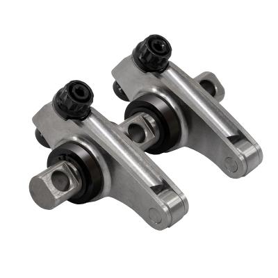 Shaft Rocker Arm Set LS3/L92 AFR Mongoose &amp; Trickflow Gen X 255 Heads Steel Bodies 1.7/1.8 Ratio Bronze Bushings Scorpion Racing Black Oxide Finish Scorpion Racing
