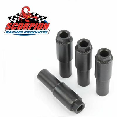 Valvetrain Stabilizer Nut Long Outside Diameter .600 inch/.745 inch Set of 4 Scorpion Racing Products