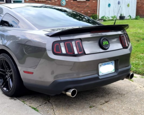 2011-2014 Mustang V6 Mid Muffler Cat Back Exhaust System M-80 Mufflers 409 Stainless Pypes Performance Exhaust
