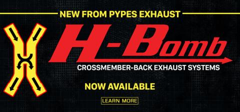 Crossmember Back w/H-Pipe Exhaust System 65-70 B-Body Split Side Dual Exit 2.5 in Intermediate And Tail Pipe Race Pro Mufflers/Hardware Incl Tip Not Incl Pypes Exhaust