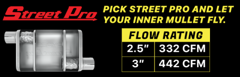 Crossmember Back w/H-Pipe Exhaust System 67-69 Split Rear Dual Exit 3 in Intermediate And Tail Pipe Street Pro Mufflers/Hardware Incl Tip Not Incl Natural 409 Stainless Steel Pypes Exhaust