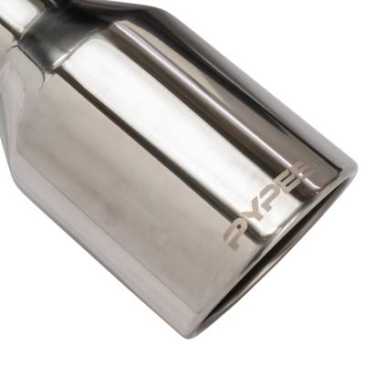 Jeep JK Dual Exit Axle Back 07-18 Wrangler JK Polished Tips 4 inch Pypes