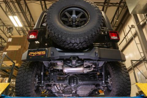 2018-24 Jeep JL High Ground Clearance Quiet Cat-back Exhaust Kit  SJJ25SQ