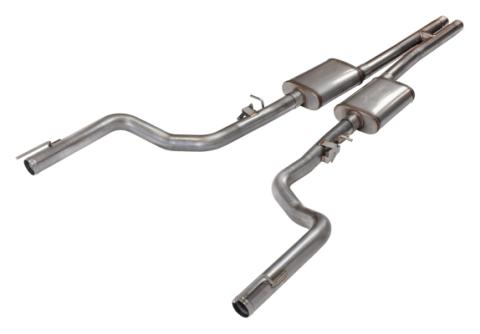 3 Inch Cat Back Exhaust W/ H Pipe 15-23 Challenger 6.4L W/Race Pro Muffler Pypes Exhaust