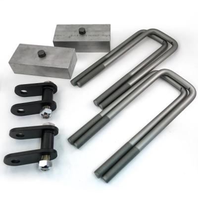 Rear Lift Block 1.5 Inch W/ Shock Extensions For 19-25 Silverado/Sierra 1500 Excludes Trail Boss AT4 and Denali SuspensionMaxx