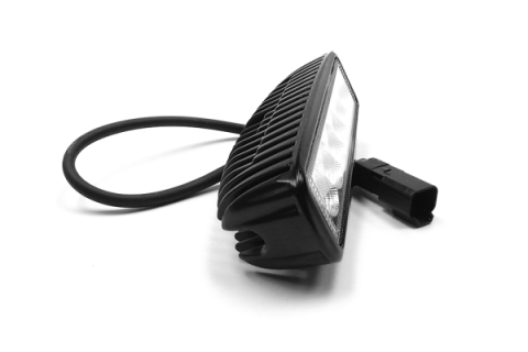 6 Inch LED Light Bar 18W Flood Dt Harness 79900 2,880 Lumens Each Top Gun Customz