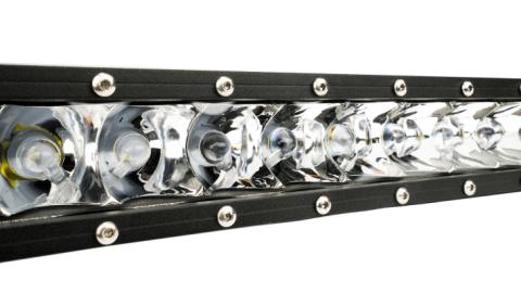 20 Inch Single Row LED Light Bar 100W Cree Dt Harness 79900, 79904 Top Gun Customz