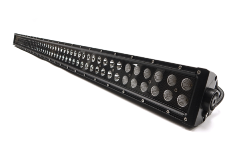 50 Inch LED Light Bar Black Series Straight Dbl Row Combo Flood/Beam 288W Dt Harness 79900 25,920 Lumens Top Gun Customz