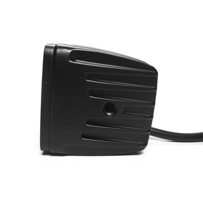 3 Inch Square Cube Cree Spot Beam LED Lights Pair Black Series With Harness 79903 Top Gun Customz