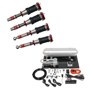 AirPlus Air Struts w/ VERA Evo Bluetooth Management For 01-03 Acura CL 98-03 Acura TL 98-02 Honda Accord TruHart