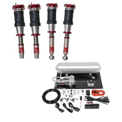 AirPlus Air Struts w/ VERA Evo Management For 04-08 Acura TSX 03-07 Honda Accord TruHart