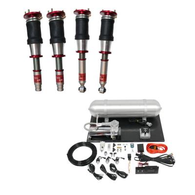 AirPlus Air Struts w/ VERA Essential Management For 04-08 Acura TSX 03-07 Honda Accord TruHart