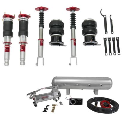 AirPlus Air Struts w/ VERA Essential Management For 03-08 Infiniti G35X 06-13 Infiniti G37X 06-10 Infiniti M35X 06-10 Infiniti M45X 14-15 Infiniti Q60 AWD TruHart