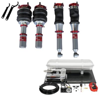 AirPlus Air Struts w/ VERA Basic Management For 95-98 Nissan 240SX TruHart