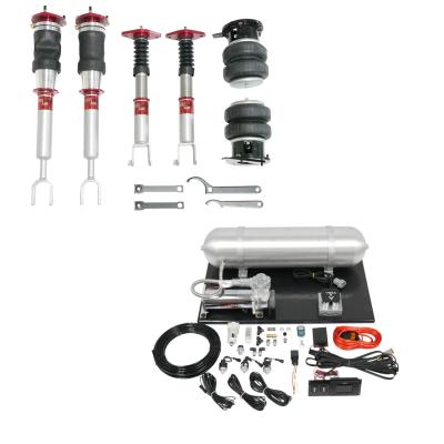 AirPlus Air Struts w/ VERA Evo Management For 03-07 Infiniti G35 03-08 Nissan 350Z RWD TruHart
