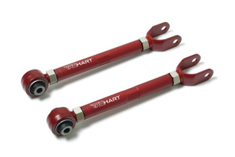 Rear Camber Kit Red For 06-08 Infiniti G35 09-13 Infiniti G37 06-10 Infiniti M35 06-10 Infiniti M45 15 Infiniti Q40 14 Infiniti A70 09-16 Nissan 370Z RWD TruHart
