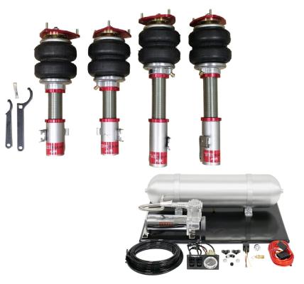 AirPlus Air Struts w/ VERA Basic Management For 03-07 Subaru Forester 02-07 Subaru Impreza WRX/STI AWD TruHart