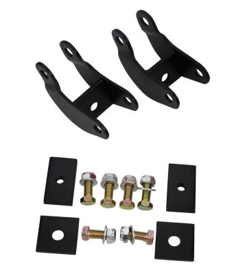 Rear Shock Extenders for up to 4 Inch Drop 07-19 Escalade/ ESV 07-13 EXT 07-13 Avalanche 07-14 Suburban 1500 07-19 Tahoe 08-19 Yukon 07-13 Yukon XL 1500