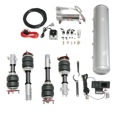 TOPair Air Struts w/ Bluetooth Management 00-06 S-Class RWD Touring Tech