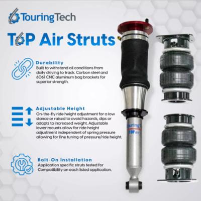 TOPair Air Struts w/ Bluetooth Management 00-06 S-Class RWD Touring Tech