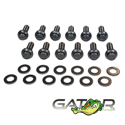 Heavy Duty Up-Pipe Bolt Kit for 2001-2016 Silverado/Sierra 2500/3500 HD 6.6L Duramax Diesel Gator Fasteners