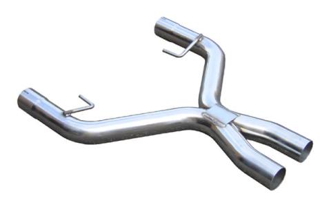 2005-2010 Mustang GT After-Cat X-Pipe Exhaust Kit 409 Stainless Pypes Performance Exhaust