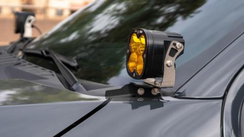 17-22 Ford Superduty A Pillar Mounts SDHQ Offroad