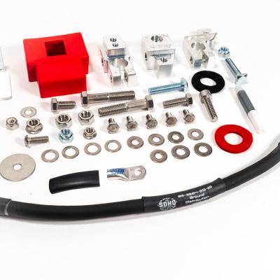 23-24 Ford F250/F350 Billet Single Battery Terminal Upgrade Kit SDHQ Offroad
