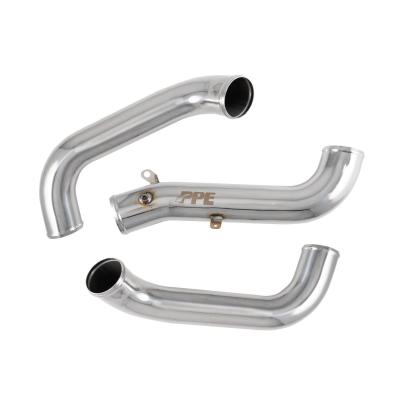 Charge Air Pipe Kit - GM 6.6L Duramax L5P 2017-2019 - Polished Pacific Performance Engineering