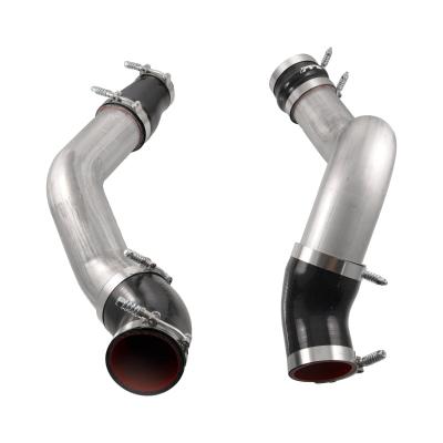 19-25 RAM 6.7L Cummins Hot and Cold Side Intercooler Charge Pipe Kit Raw Pacific Performance Engineering