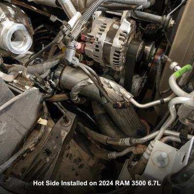 19-25 RAM 6.7L Cummins Hot and Cold Side Intercooler Charge Pipe Kit Polished Pacific Performance Engineering