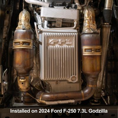 10R140 Deep Transmission Pan SuperDuty Gas 20-25 - Step Bottom-Raw Pacific Performance Engineering