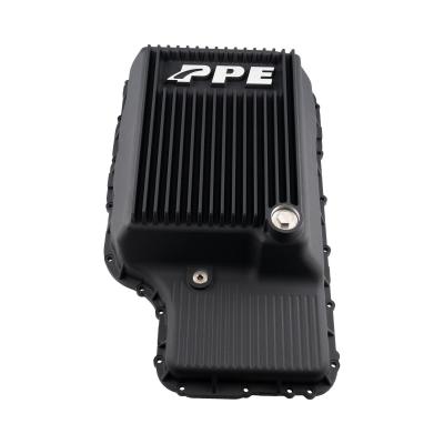 10R140 Deep Transmission Pan SuperDuty Gas 20-25 - Step Bottom-Black Pacific Performance Engineering