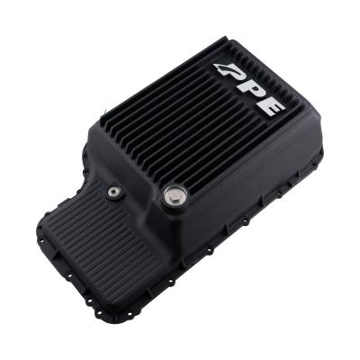 10R140 Deep Transmission Pan SuperDuty Gas 20-25 - Step Bottom-Black Pacific Performance Engineering