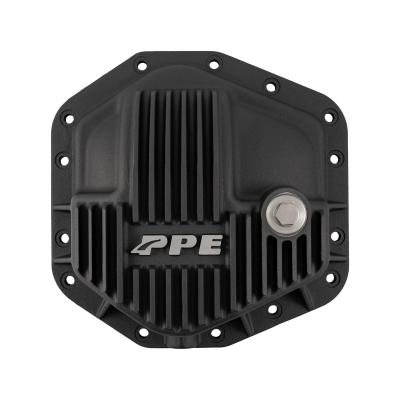 23-25 Ford Super Duty Dana M235 -14 Bolt Heavy-Duty Cast Aluminum Front Differential Cover Black Pacific Performance Engineering