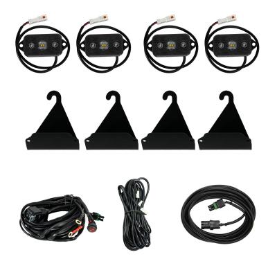 Bed Rail Cargo Light Kit White For 05-25 Toyota Tacoma 07-25 Toyota Tundra Baja Designs