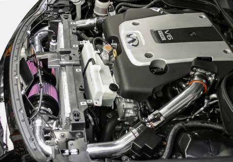 Infiniti G37/Q60 Air Intake Gen 3 Dual Ultra Long Tube Oil Filter For 08-13 Infiniti G37 14-15 Infiniti Q60 Stillen