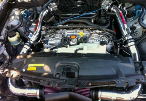 Infiniti G37/Q60 Air Intake Gen 3 Dual Ultra Long Tube Oil Filter For 08-13 Infiniti G37 14-15 Infiniti Q60 Stillen