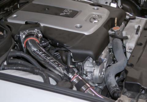 Infiniti G37 Dual Ultra Long Tube Air Intake Kit Gen 3 V36 Dry Filter For 09-13 Infiniti G37 Stillen