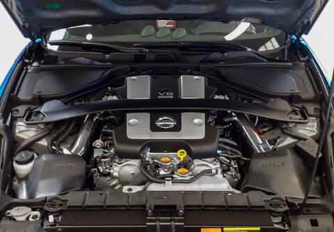 370Z Dual Long Tube Air Intake Kit Gen 2 Z34 Dry Filter For 09-20 Nissan 370Z Stillen