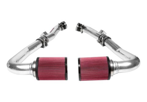 370Z Air Intake Gen 3 Dual Hi Flow Ultra Long Tube Z34 Oil Filter for 09-20 Nissan 370Z Stillen