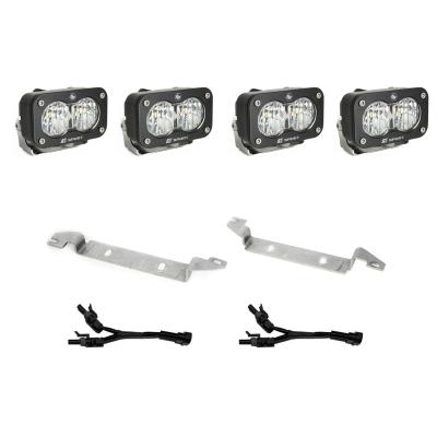 S2 Sport OEM Fog Light Replacement Kit 2025-On Toyota 4Runner Non-TRD Pro Clear Baja Designs