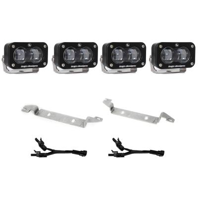 S2 SAE OEM Fog Light Replacement Kit 2025-On Toyota 4Runner Non-TRD Pro Clear Baja Designs