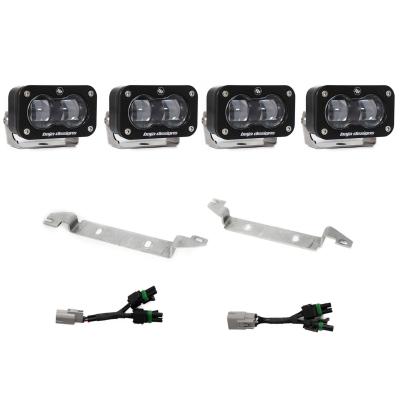 S2 SAE OEM Fog Light Replacement Kit 2024-On Toyota Tacoma TRD Pro/Trailhunter Clear Baja Designs