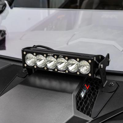 OnX6+ 10 Inch Light Bar Hood Mount Kit Polaris 2025 RZR ProR; ProS; ProXP, Clear Baja Designs