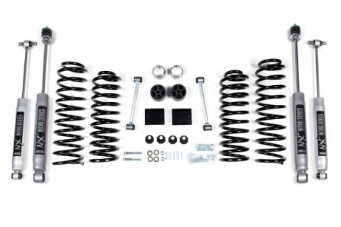 2 Inch Lift Kit Coil Spring Jeep Wrangler JK 12-18 4-Door Fox 2.0 Performance Shocks