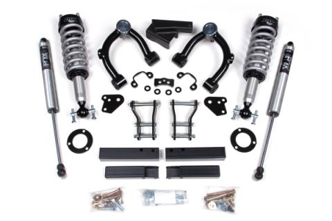 3.5 Inch Lift Kit FOX 2.0 Coil-Over Ford Ranger 19-23 4WD Cast Steel Knuckle Fox 2.0 Performance Shocks